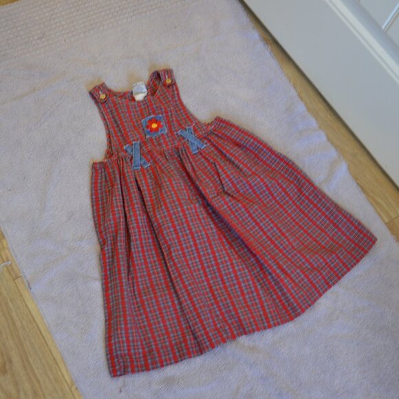 Red Plaid Samara dress - Picture 1 of 3